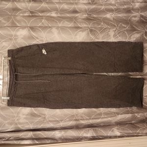 Nike, gray straight leg sweatpants, size medium